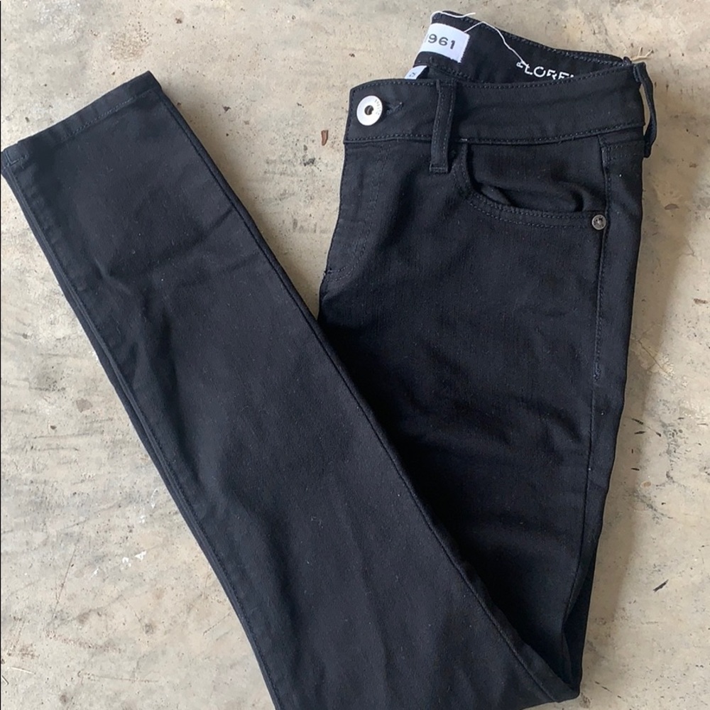dl1961 black skinny jeans